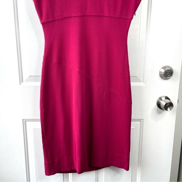 Diane Von Furstenberg Jori Magenta Pink Size 12 - Picture 6 of 7